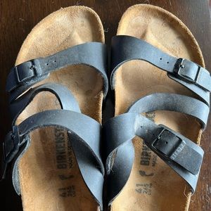 Birkenstock sandals, two strap